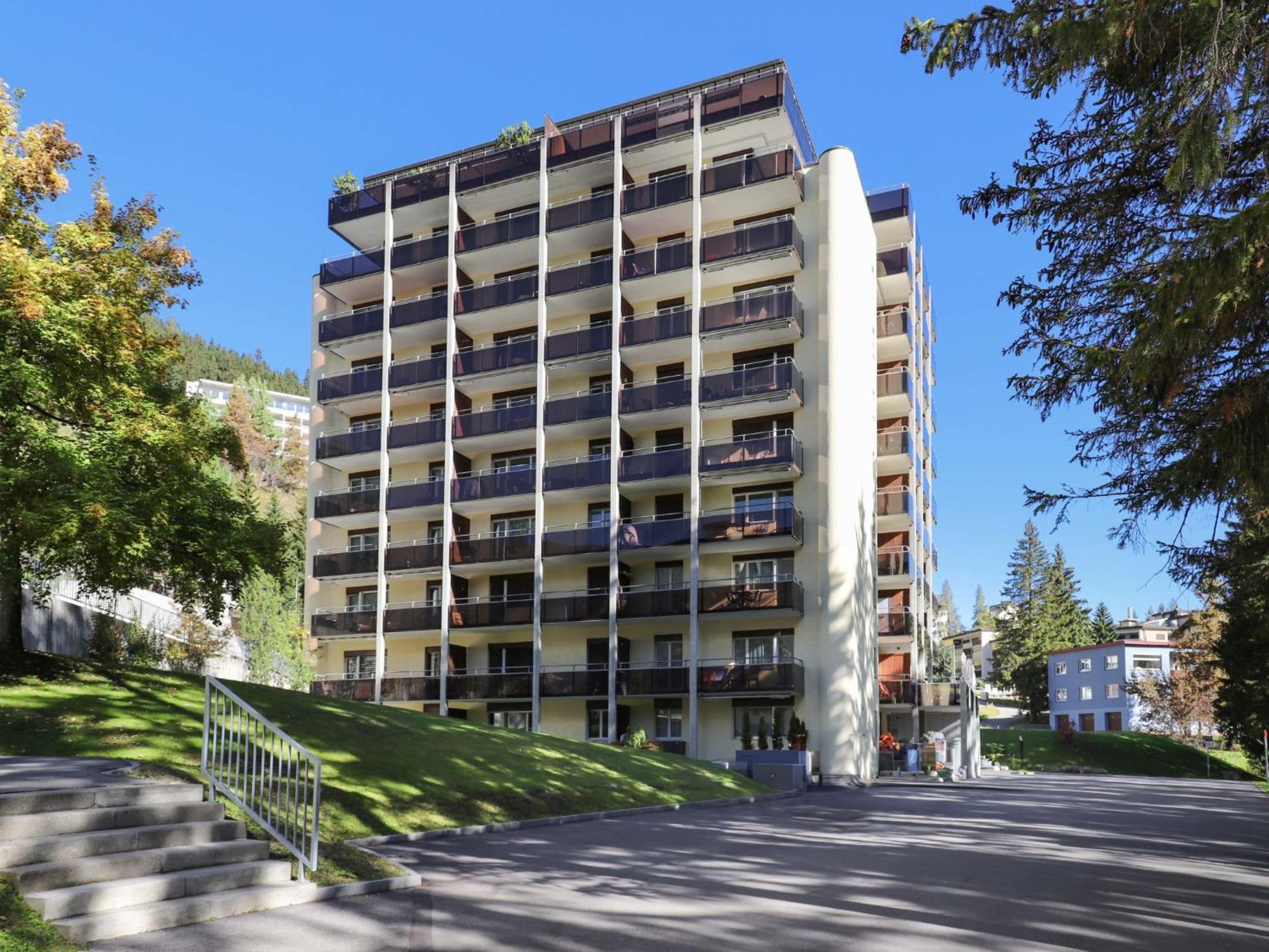 Apartment Allod Park Haus C 202 By Interhome Davos Bagian luar foto