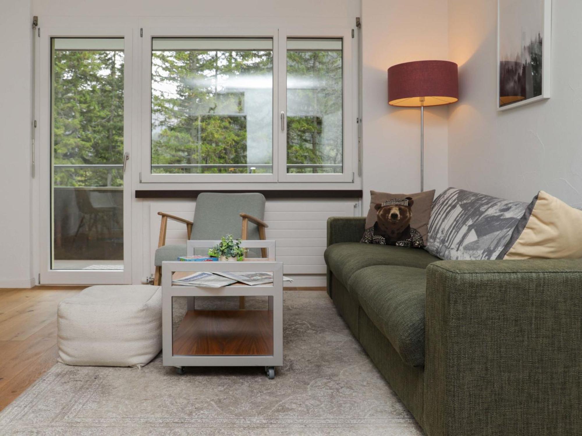 Apartment Allod Park Haus C 202 By Interhome Davos Bagian luar foto